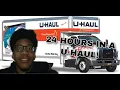 24 HOURS IN A U-HAUL CHALLENGE CRAZY