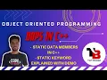 C Static Variables and Members in Class CPP Object Oriented Programming Tech Blooded