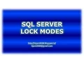 Lock Modes - Locks in SQL Server