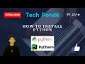 how to install python on windows 10 Tech Pondit