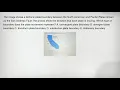 The image shows a tectonic plate boundary between the North American and Pacific Plates known as the