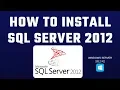 How to install SQL Server 2012 on Windows Server 2012 R2