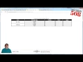 Accessible HTML Tables and Compare NVDA vs Window Eyes Screen Reader Tutorial