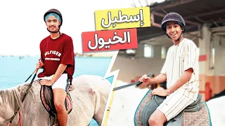 يوم كامل داخل اسطبل الخيول 🐴 || فلوق حياة الخيل عن قرب 😍