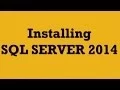 Installing SQL Server 2014 - 99 Seconds