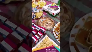 فطور صحي جماعي ممتع لـ اطفال اجيال الغد 