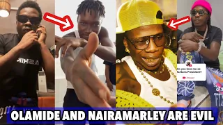 nairamarley and olamide real sponsor of f ght between zinoleesky and seyi vibez 