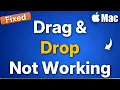 Drag and Drop Files into folder not Working on Mac Fix