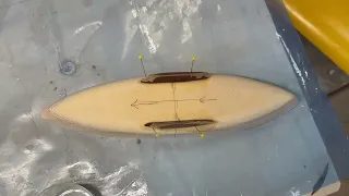 A shelf and some work on a new 1:20 model.