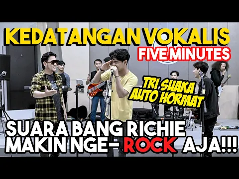 Download MP3 Kedatangan Vokalis Five Minutes!!! bawakan lagu \