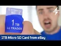 I bought a 1TB Micro SD Card from eBay SHOCKING