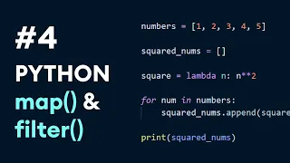 Python map filter Python Best Practices