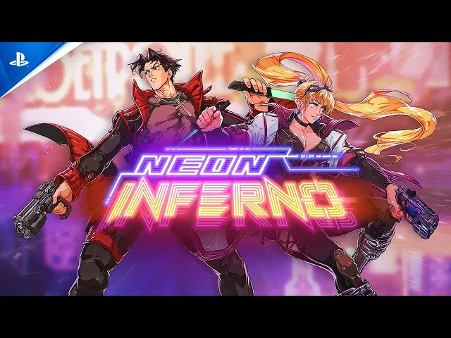 Neon Inferno - Launch Trailer | PS5 & PS4 Games