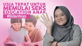 usia yang tepat untuk memulai seks education pada anak