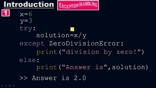 How to check a Zero Division Error in Python - Exceptional Handling