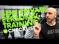 How To Run A Great Semi-Private Personal Training Program - The Checklist