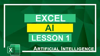 Excel Artificial Intelligence Lesson 1 - Excel Solver Tutorial