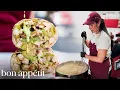 A Day Making NYC s Most Viral Burritos On The Line Bon Appetit