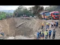 Download Lagu Nyaris Terjadi Keributan||Detik-Detik Truk Fuso Senggol Pohon Mahoni,Truk Sawit Oleng