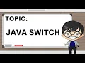 Java Switch Statement Tagalog