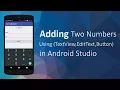 Android Tutorial For Beginners Adding Two Numbers Simple Android App