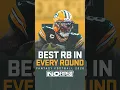BEST RB in Every Round of Fantasy Football Draft