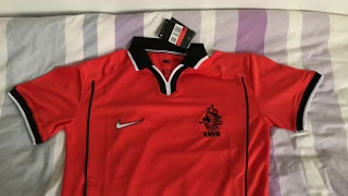 Minejerseys - Netherlands 1998 Retro Home Jersey Review