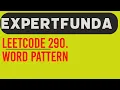 Word Pattern Leetcode 290 Java Solution with Two Hash Maps Approach