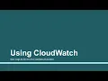 Use CloudWatch Part - 18 Create custom Alexa skill using AWS Lambda function