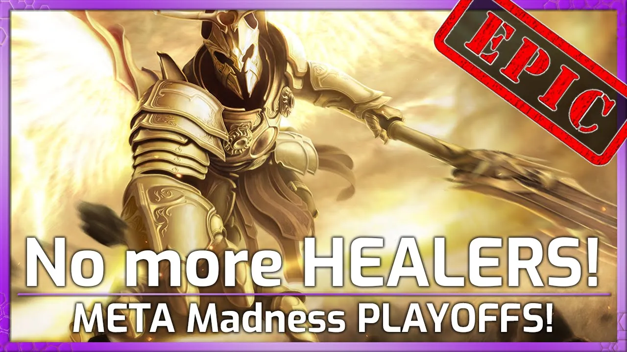 EPIC MATCH! They ran out of HEALERS! - META Madness Playoffs - Heroes of the Storm