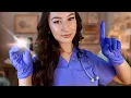 ASMR Detailed FULL BODY Medical Exam Roleplay Eye Exam Ear Exam Soft Spoken Personal Attention
