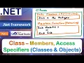 Class Members Access Specifiers Attribute Behavior VB Net Classes and Objects Part 1