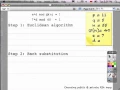 Paper and Pencil RSA starring the extended Euclidean algorithm