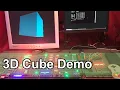 Demo Rotating Cube On the Homebrew CPU