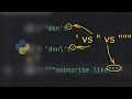 Master Python Strings in Under 9 Minutes NOW