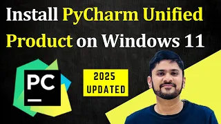 How to install PyCharm Unified Product on Windows 11 Run first Python Project