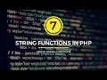 String Functions in PHP 7 1 Tutorials