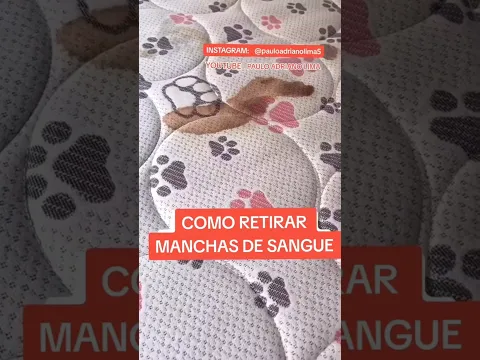 Sabe aquelas manchas VERMELHAS, e AMARELAS do colchão, veja como retirar