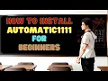 How To Install Stable Diffusion Automatic1111 UI QUICK EASY for beginners A I Art
