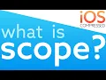 What is SCOPE iOS Swift 4 Learn within a minute