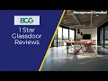 BCG Glassdoor 1 Star Reviews