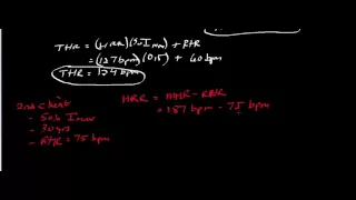 Karvonen Method For Estimating Target HR Part 2 of 2