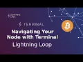 Navigating Your Node with Terminal Lightning Loop