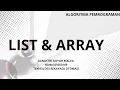 PART 4 LIST ARRAY
