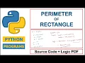 Python Program to find the perimeter of the rectangle