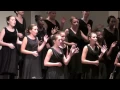 Lagu Fowler Choir Frisco Texas concert clip Banana Boat song