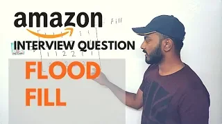 Amazon interview question Implement FloodFill algorithm