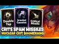 Sivir but My Q CRITS Triggers a MISSILE BARRAGE ARAM Mayhem