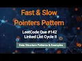 Linked List Cycle II Explained Find Start of Cycle Fast Slow Pointers LeetCode 142