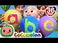 Download Lagu ABC Song with Balloons + More Nursery Rhymes \u0026 Kids Songs - CoComelon